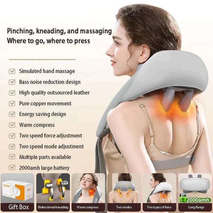 3d head and shoulder Kneeding Massage
