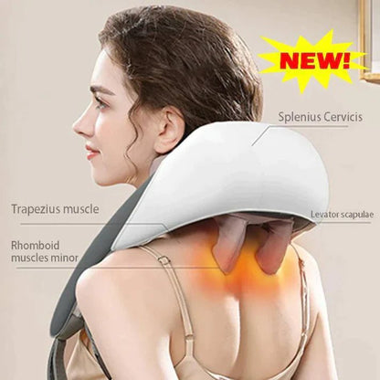 3d head and shoulder Kneeding Massage